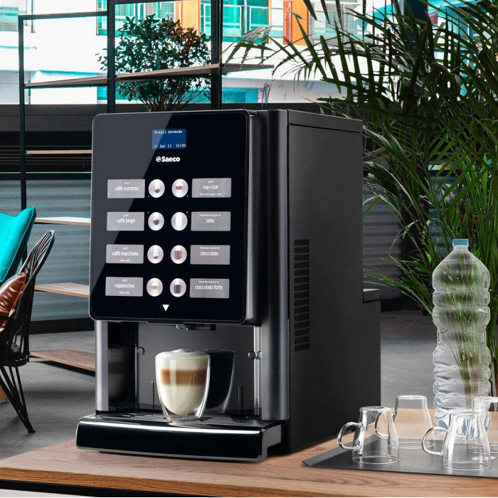 Maquina Cafeteira Multi Bebidas Saeco Iper Automática Italiana Vending com Moedor