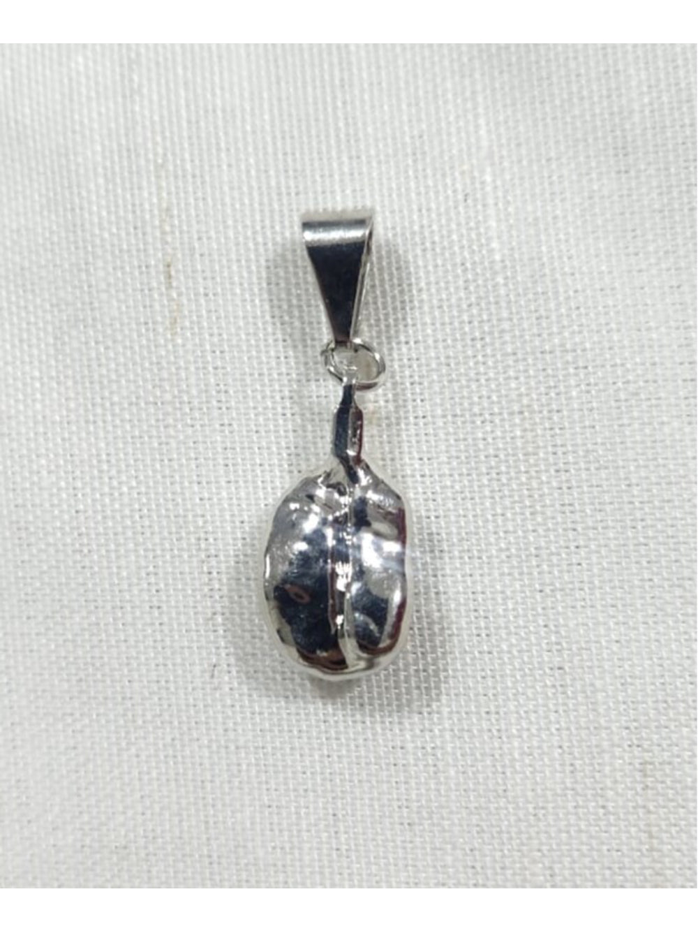 PINGENTE OURO BRANCO GRÃO BOURBON