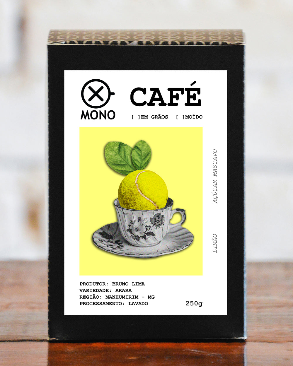 Arara Bruno Lima Mono Cafés 250g em grãos