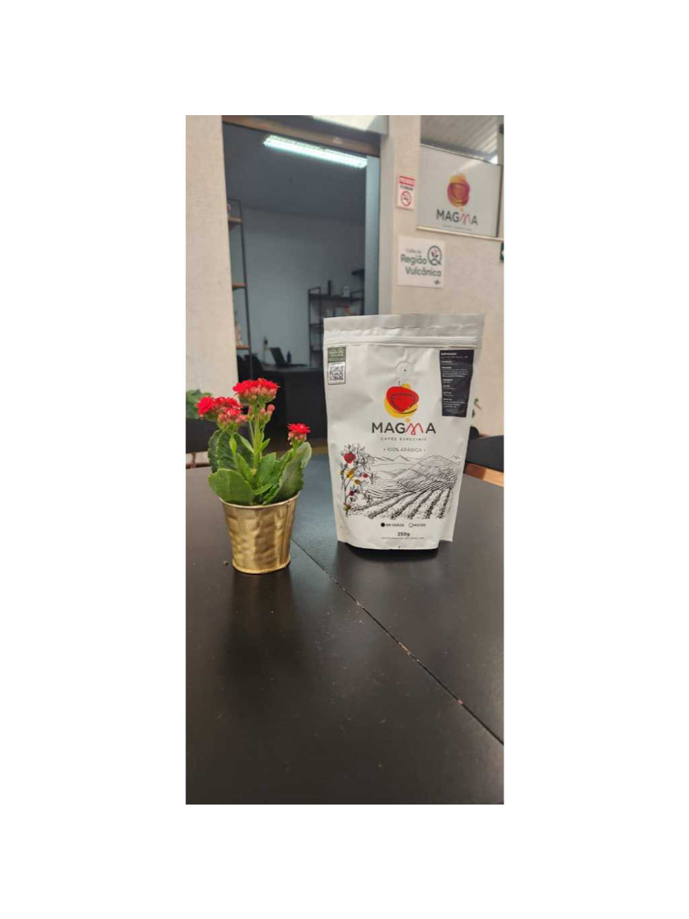 Café Especial Magma Espresso GRÃOS - 250g - 100% Arábica