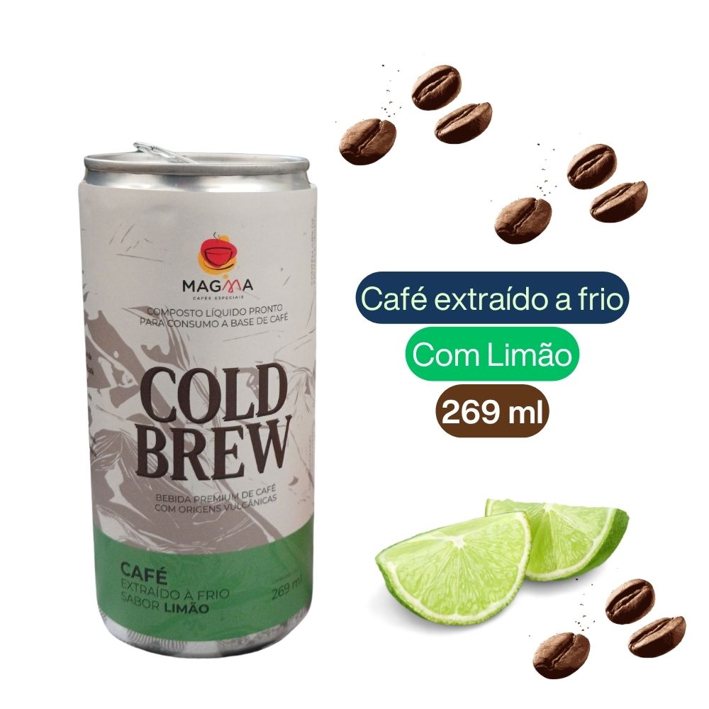 Cold Brew Magma Cafés sabor Limão