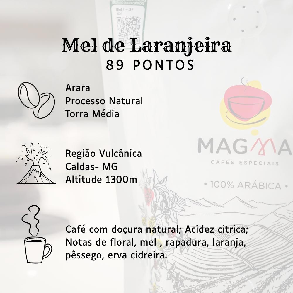 Café Especial 89 pontos Mel de Laranjeira Moído 250g