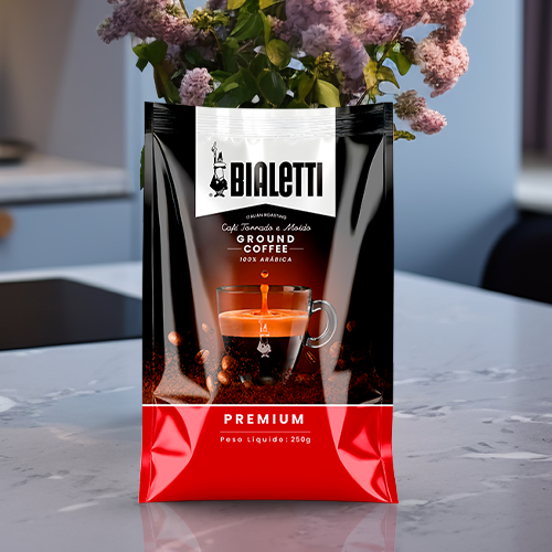 Café Torrado Moido Para Coador Premium 250g Bialetti