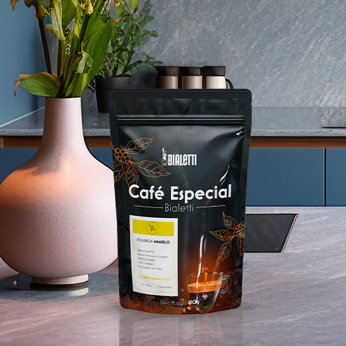 Café Bourbon Amarelo 250g Bialetti 100% Arábica