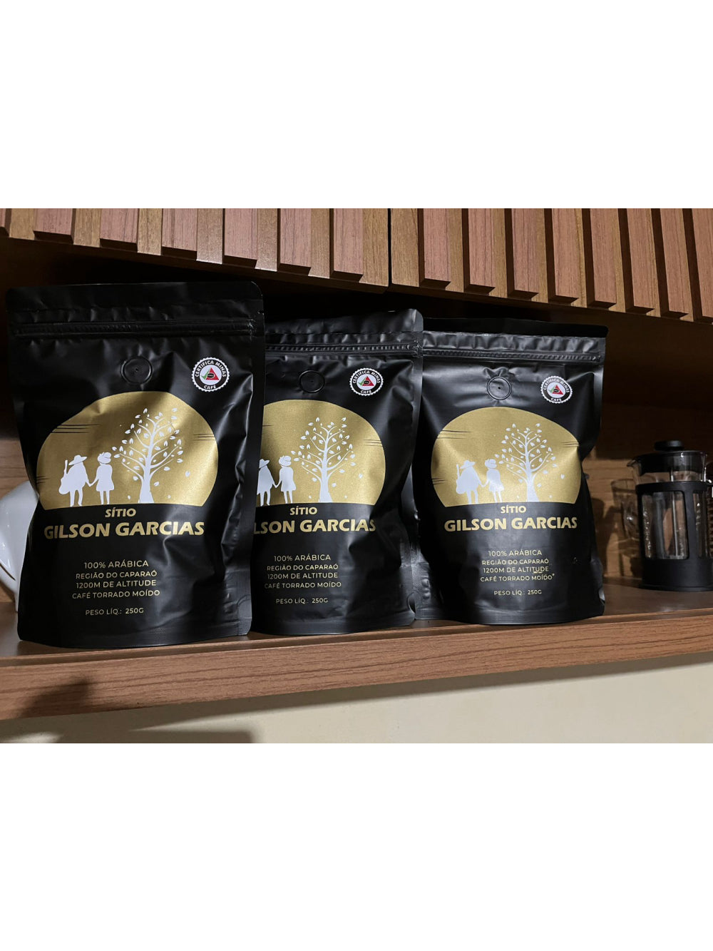Café especial Sítio Gilson Garcia 250g em grãos