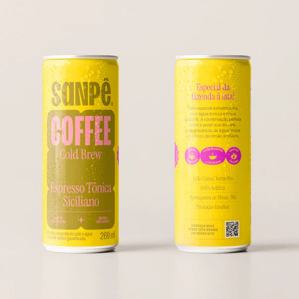 Cold Brew Tonica Siciliano 269ml Pack 4 un.