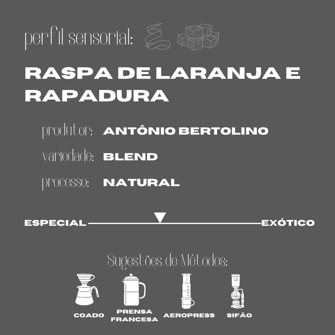 Café Arábica Blend 250g Bertolino is Coffee
