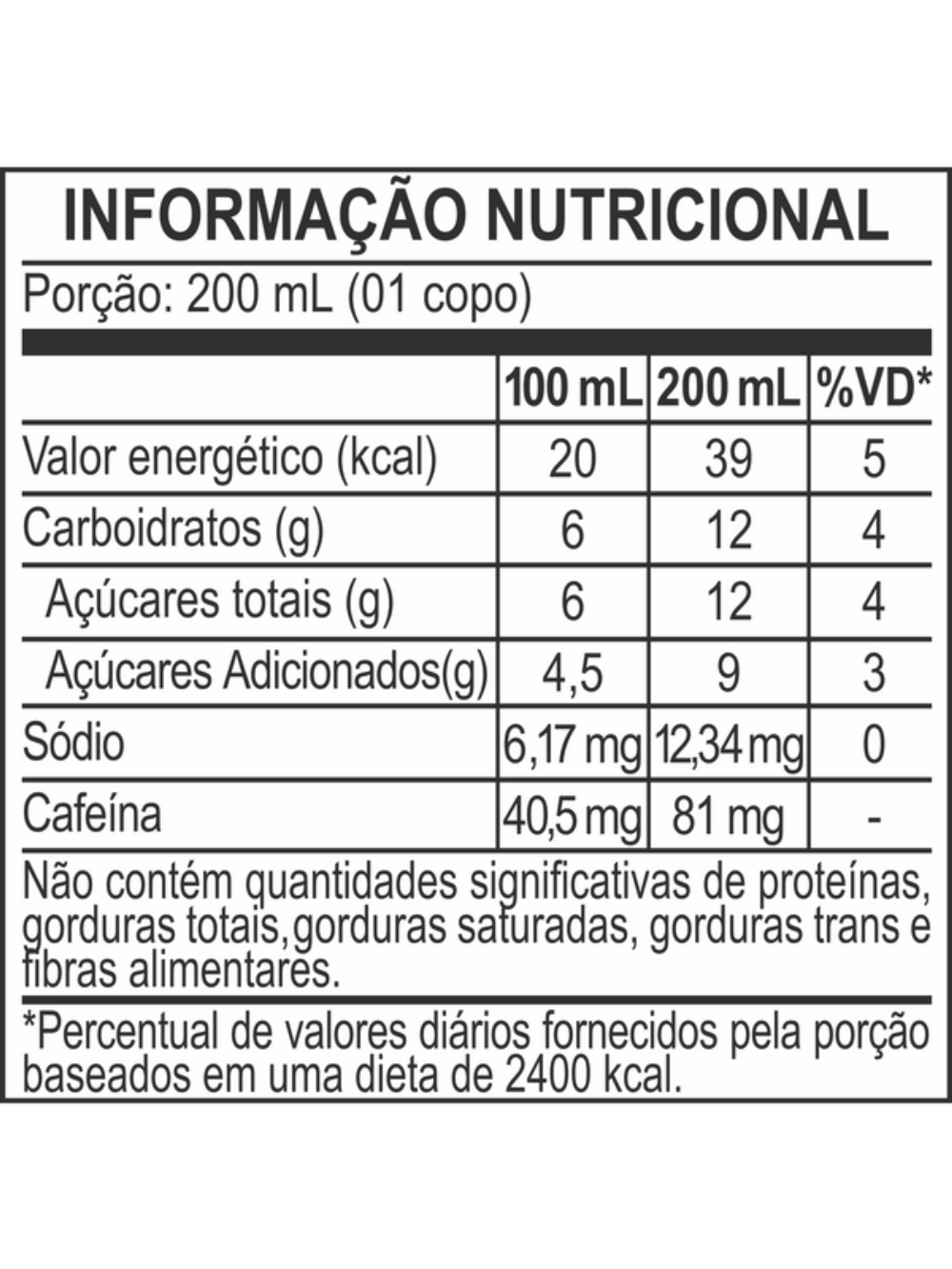 Cold Brew Tonica Siciliano 269ml Pack 8 un