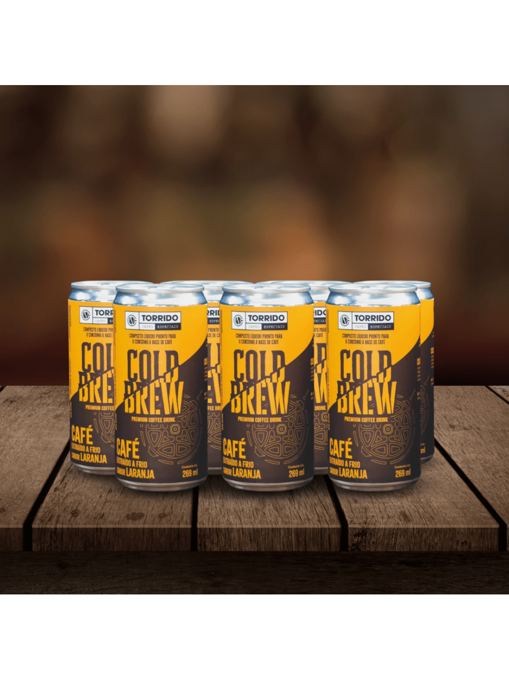 12 Cold Brew Lata 269ml Sabor à Escolha