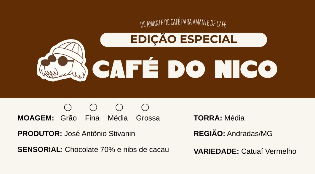 Kit Oli e Nico Cafézices 250g