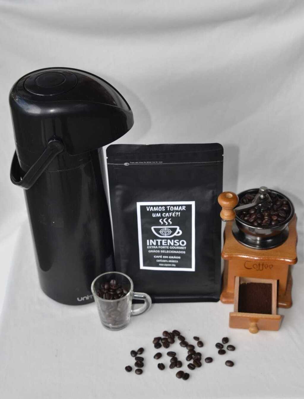 Café intenso em grãos Vamos Tomar Um Café 250g