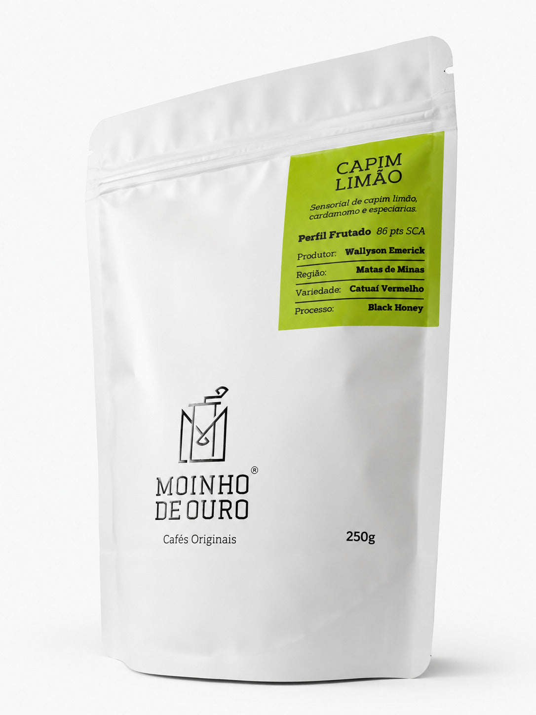 Café Especial Capim Limão 250g grãos