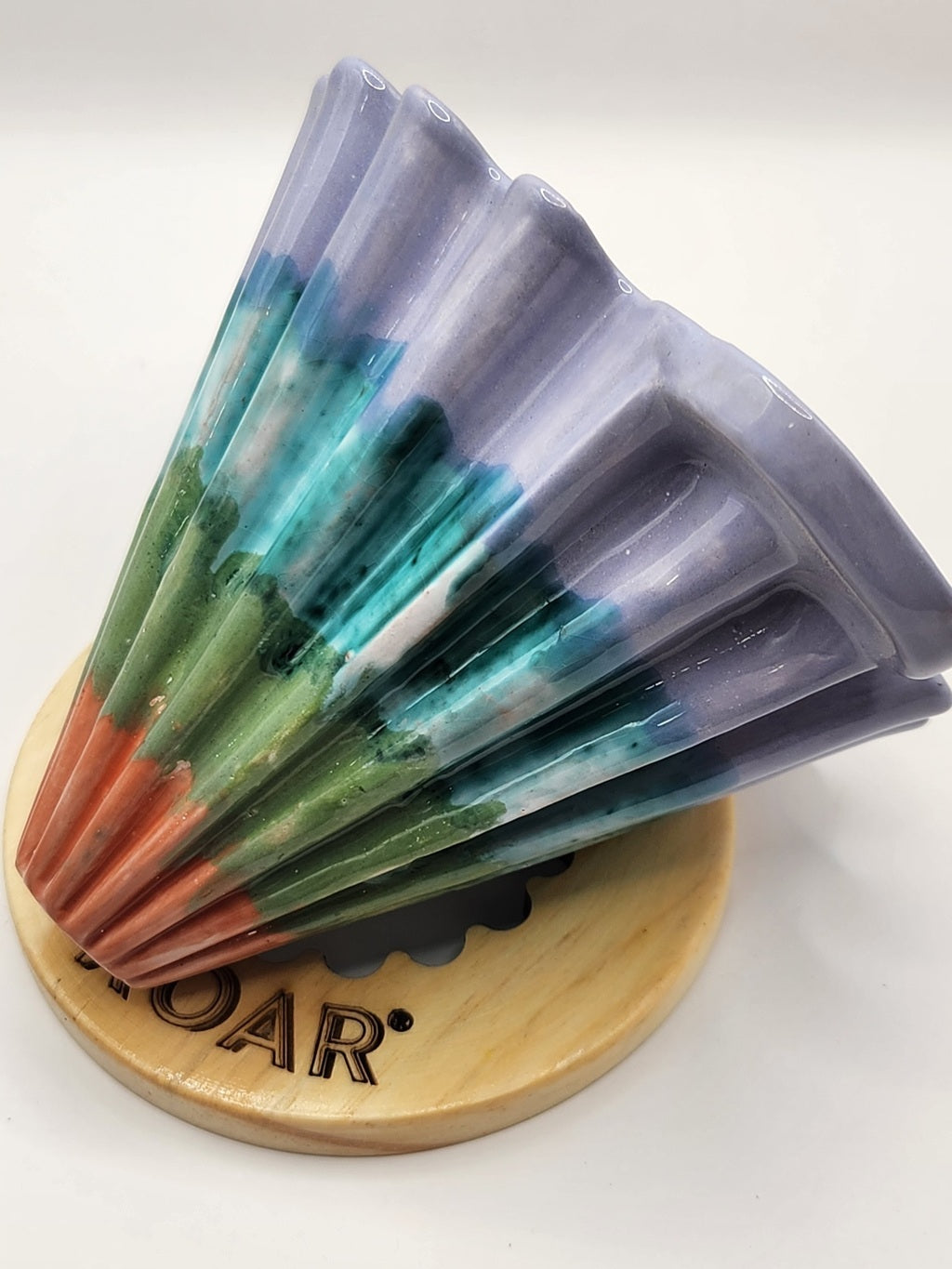 Método Koar cerâmica lilás e azul