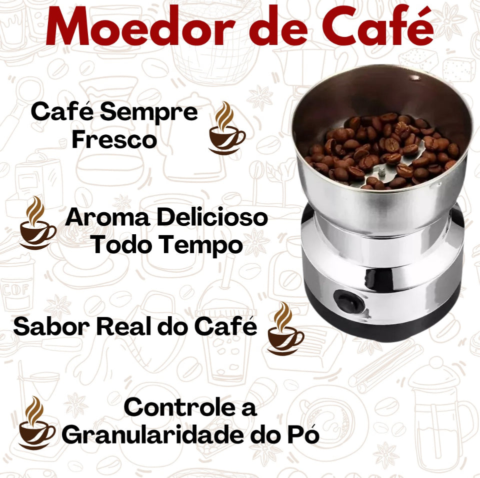 Moedor elétrico de café