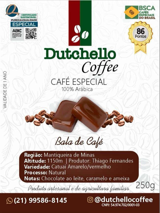 Café Dutchello Bala de Café 250g