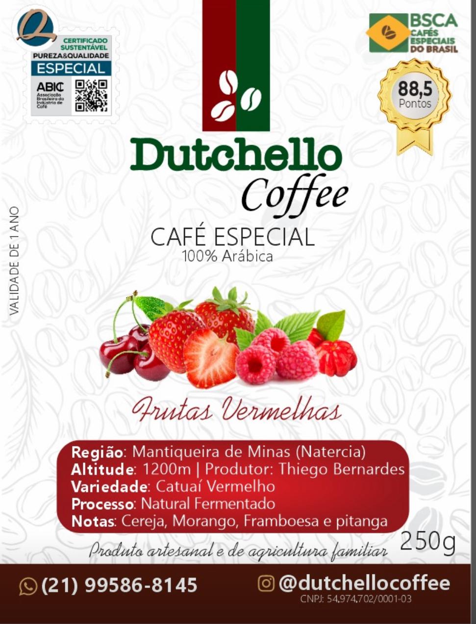 Café Dutchello Frutas Vermelhas 250g
