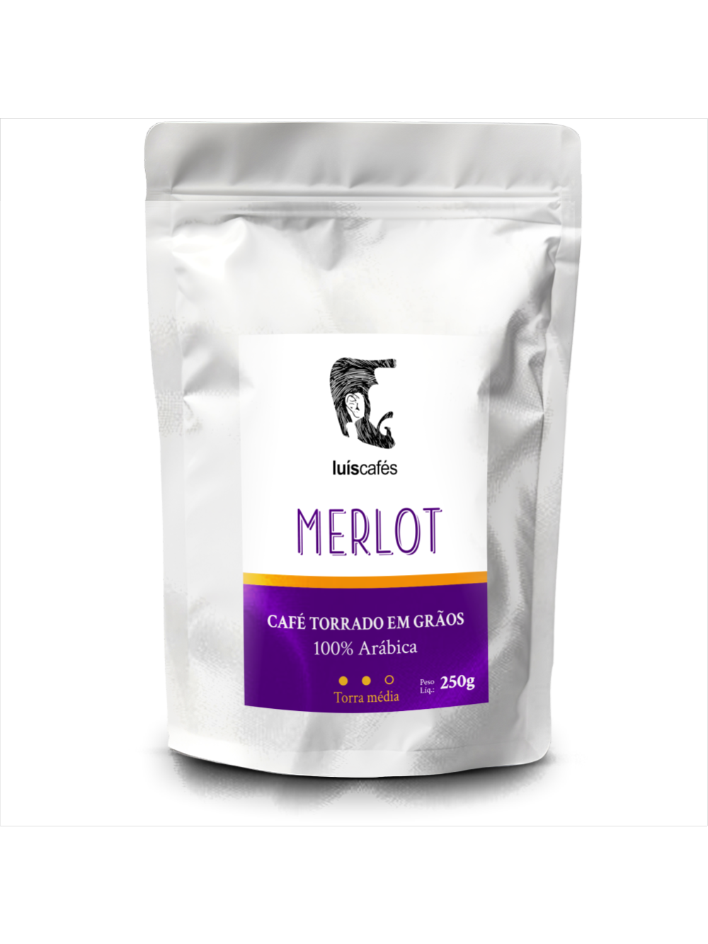 Café Especial Merlot Torrado Em Grãos 250g