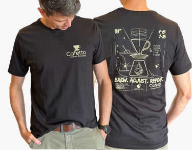 Camiseta Brew, Adjust and Repeat