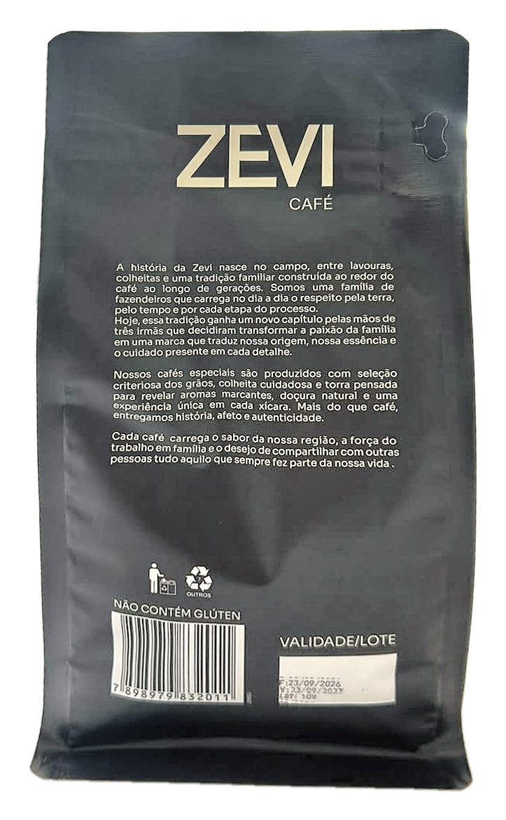 Café ZEVI Especial LEGADO Em Grãos Pacote 250g