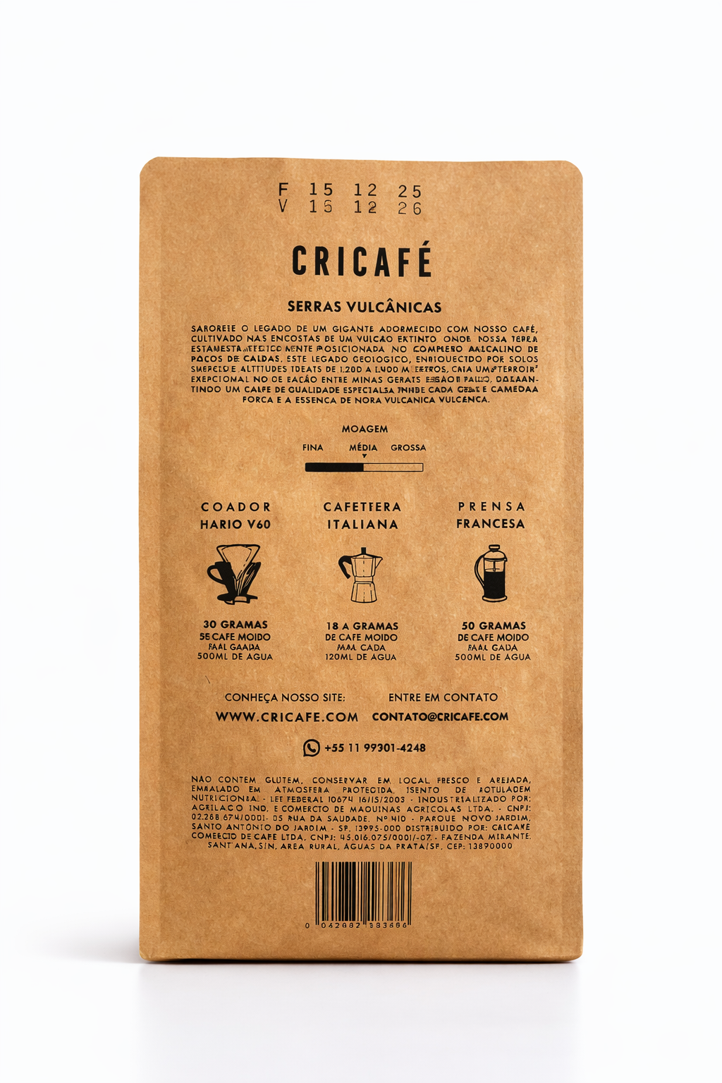 Cricafé Blended Grão (250g)