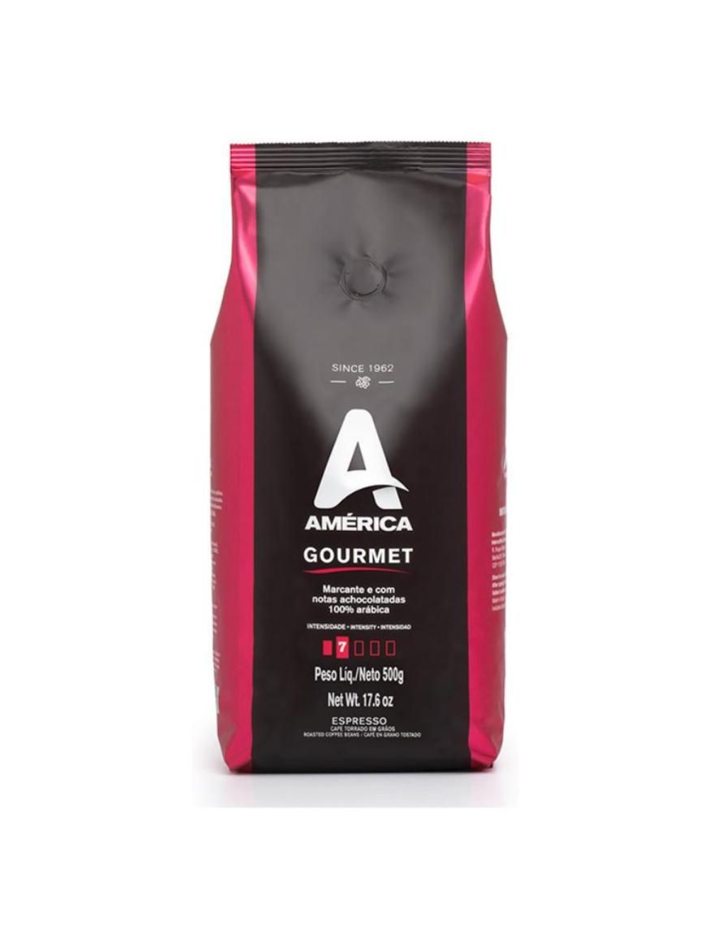 Café Grãos América Gourmet 500g 100% árabica