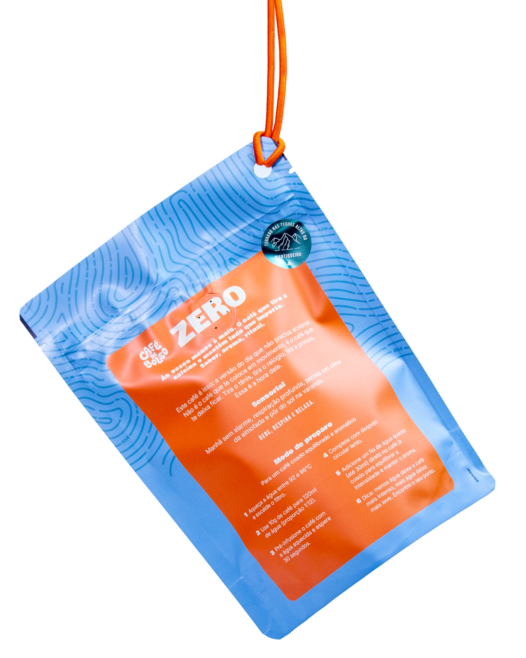 Café Especial Microlote Descafeinado Swiss Water 125g Café de Bolso Zero