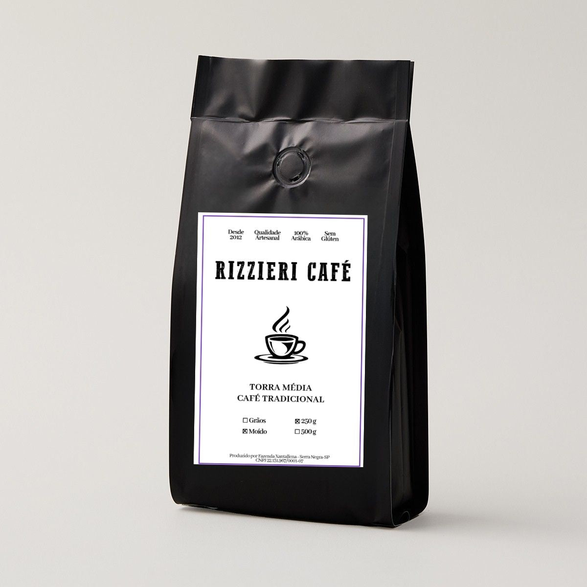Café Tradicional Moido 250g Torra Média Rizzieri Café