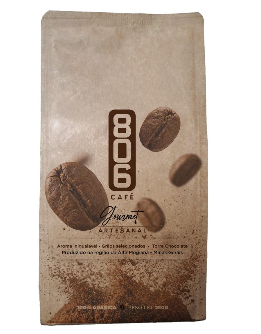 Café Gourmet Artesanal 250g moído 806Café