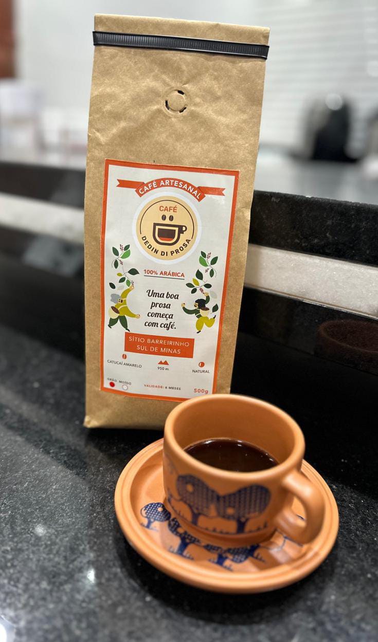 Café Especial Artesanal Catucaí Amarelo Dedindiprosa Grãos Mokinha Moquinha 500g
