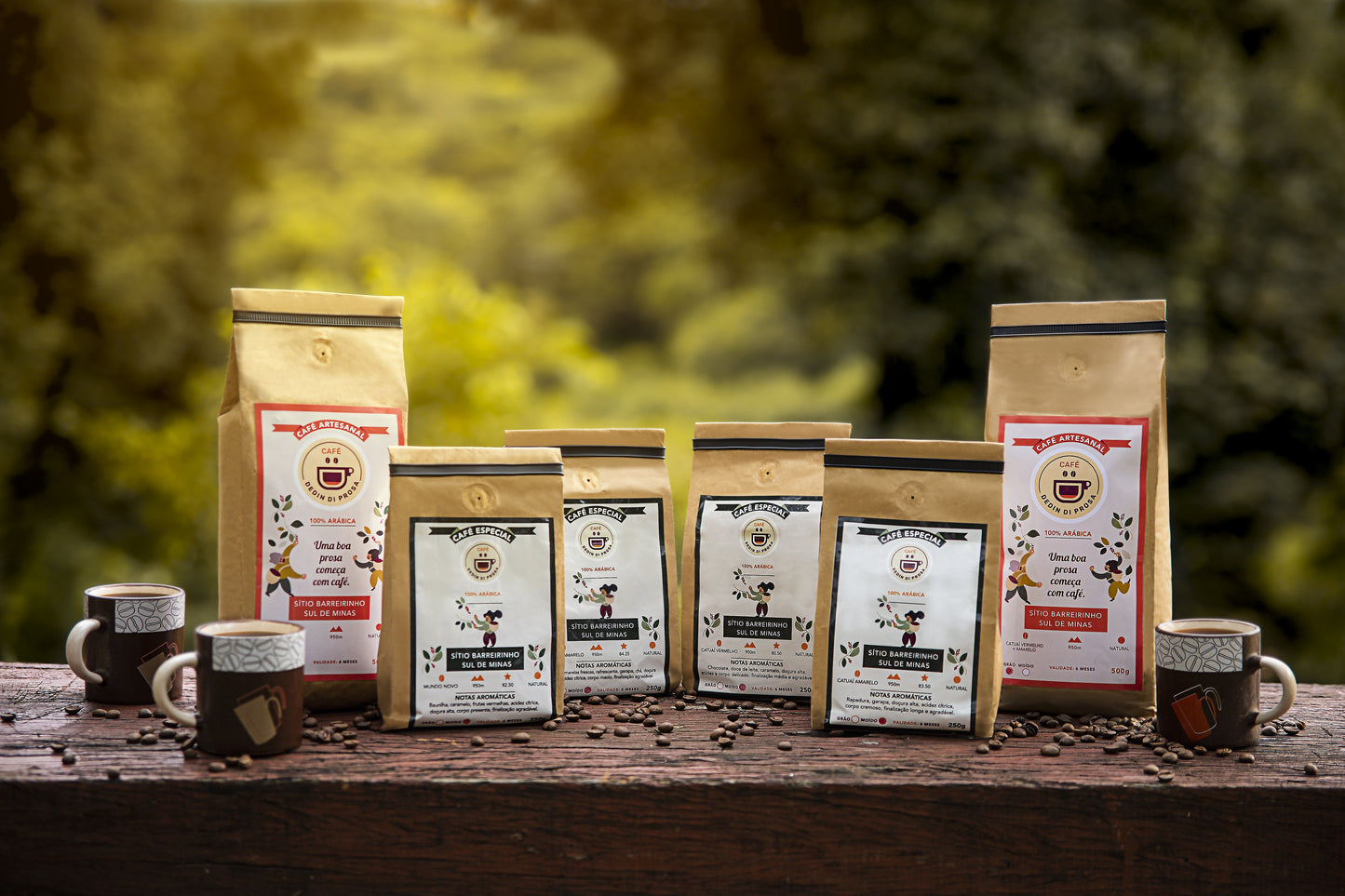 Café Gourmet Artesanal Catuaí Vermelho Dedindiprosa moído