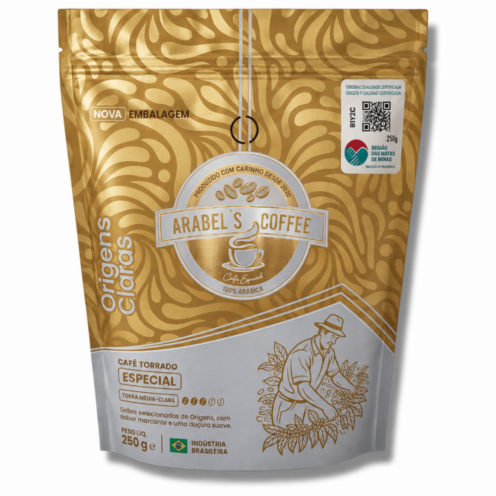 Kit Degustação Arabel's Coffee 3 Pacotes 250g (1 Pacote de Cada Lote Especial)