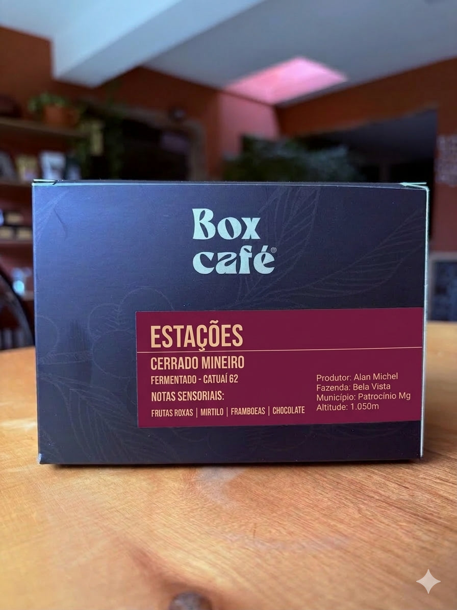 Estações Café especial 250g Box Café