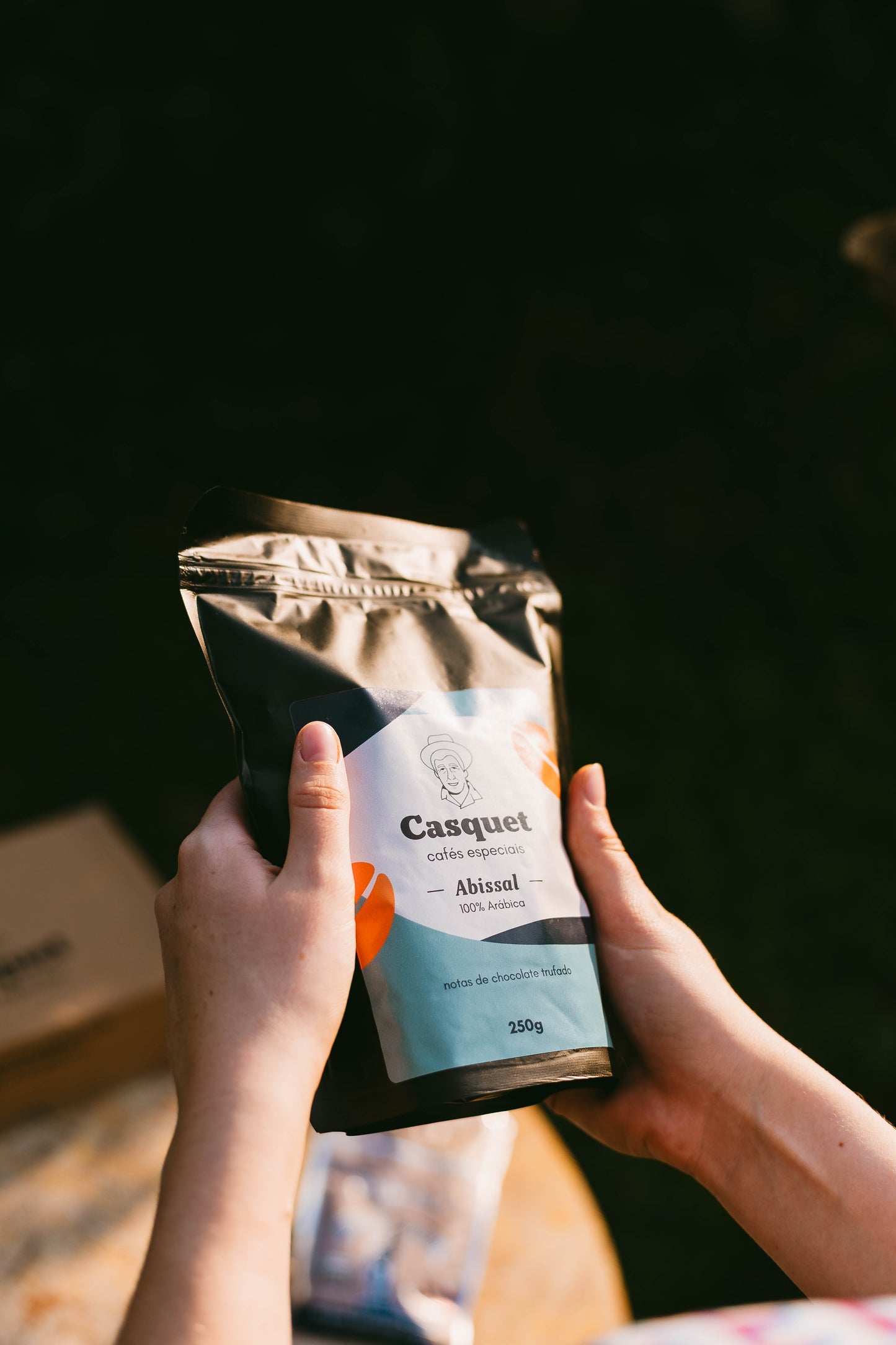 Café Especial 100% Arábica 84+ Pontos 250g | Casquet Abissal Torrado em Grãos