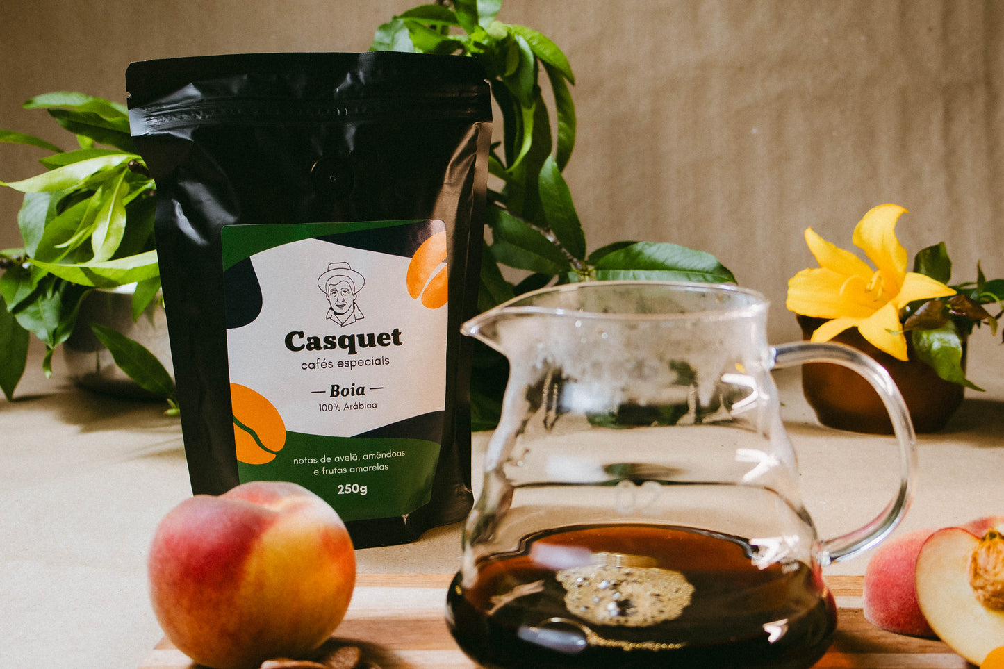 Café Especial Torrado em Grãos 100% Arábica 84+ Pontos 1,25kg | Casquet Boia Alta Mogiana