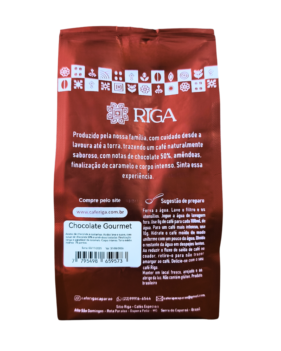 Café Riga Gourmet 250g em grãos