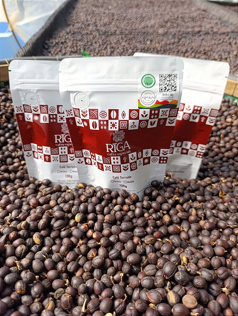 Kit Degustação Café RIGA Especial Caparaó grãos 300gr