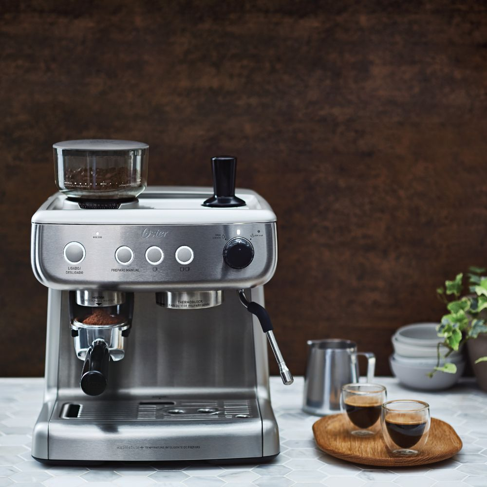 Cafeteira Manual Espresso Oster Xpert Perfect Brew