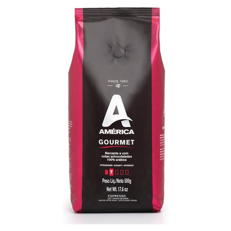 Café Grãos América Gourmet 500g 100% árabica