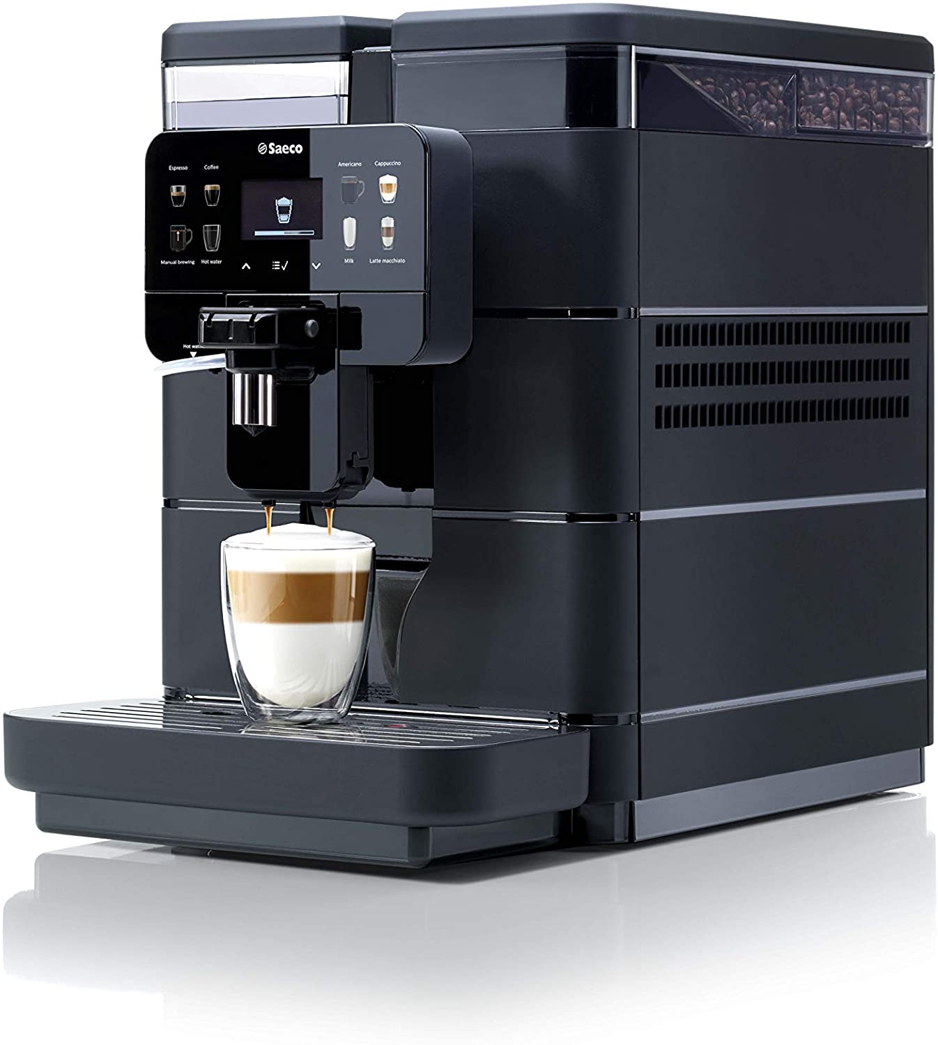Máquina Cafeteira Saeco Espresso Super Automática New Royal OTC Com Moedor