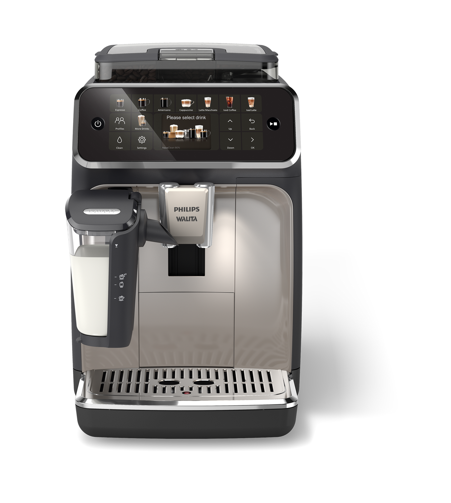 Maquina Cafeteira Philips Walita Expresso Italiana Super Automática 4400 Serie Latte 12 Bebidas