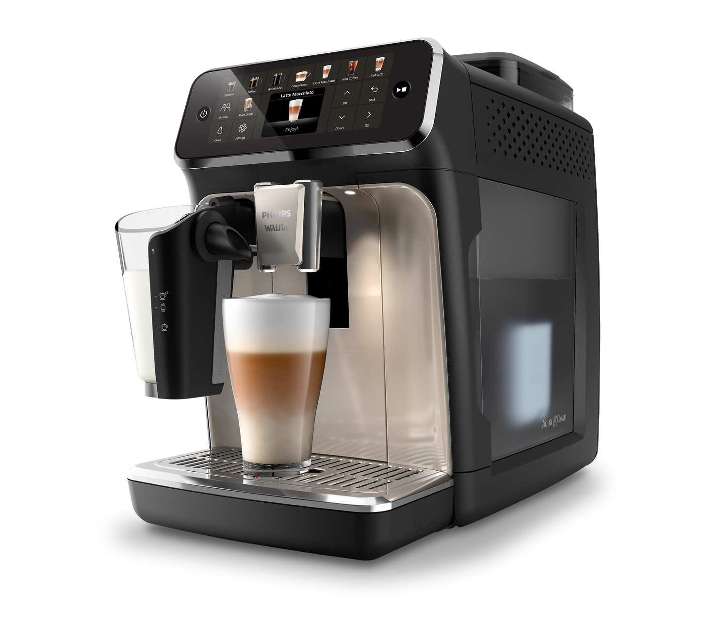Maquina Cafeteira Philips Walita Expresso Italiana Super Automática 4400 Serie Latte 12 Bebidas