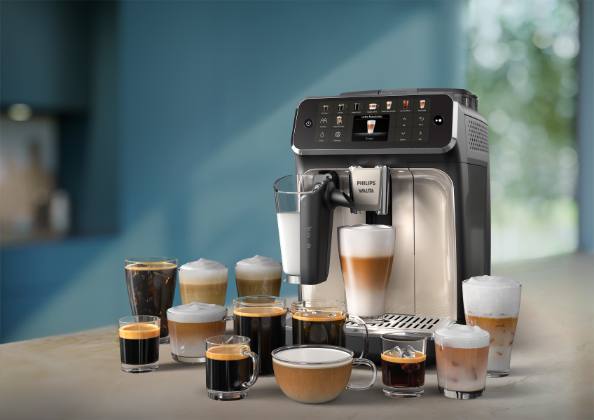 Maquina Cafeteira Philips Walita Expresso Italiana Super Automática 5500 Series Latte Go Over Ice