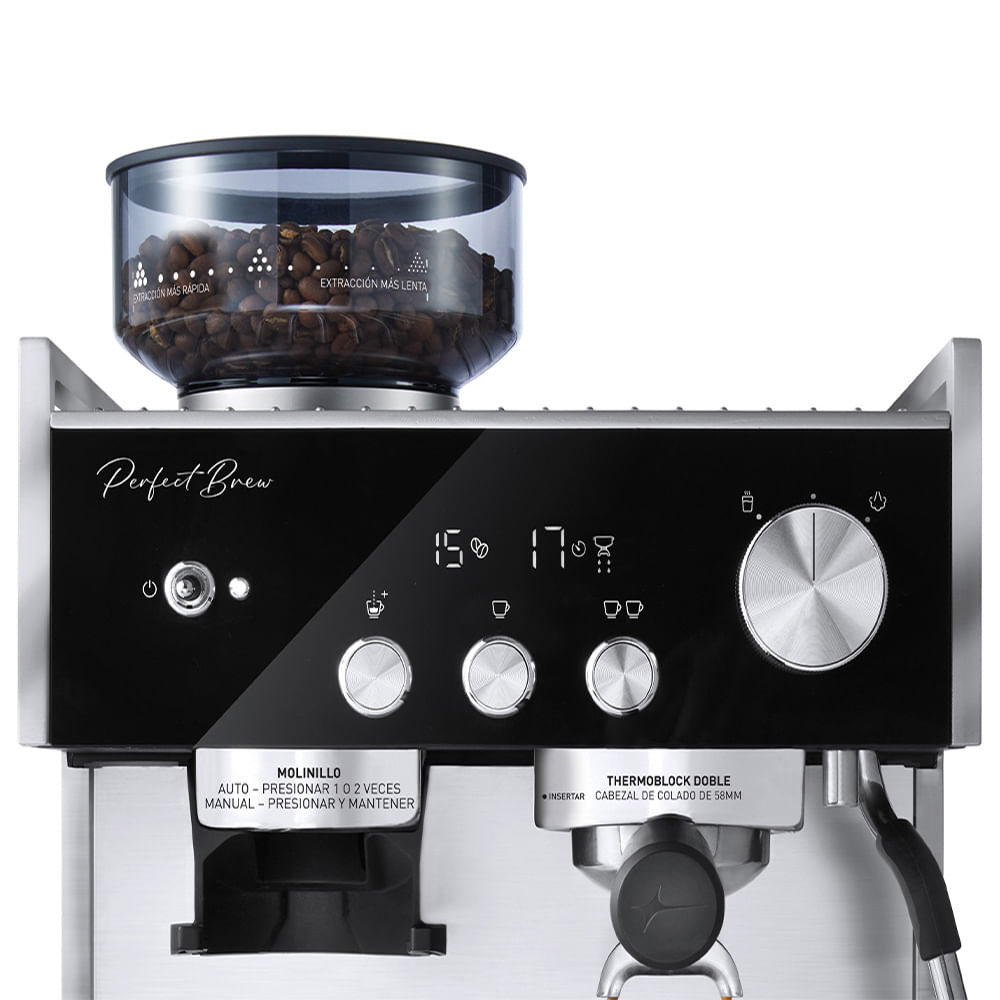 Máquina Cafeteira Espresso Manual Oster Perfect Brew Máxima