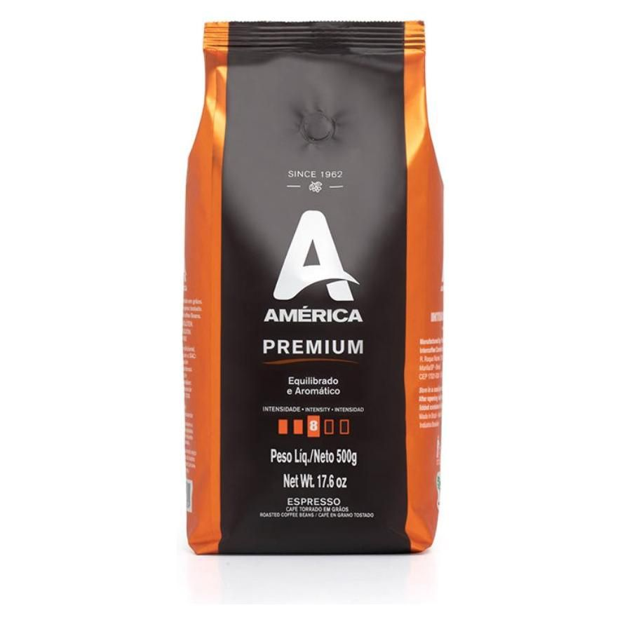 Café em Grãos América Premium 500g - América