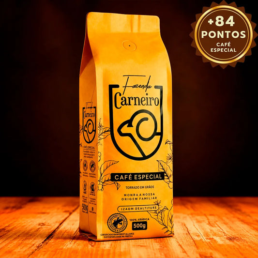 Café Especial +84 Pts Fazenda Carneiro 500g Sul de Minas