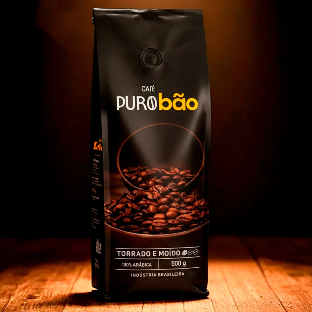 Café Gourmet Puro Bão 500g Moído Sul De Minas Gerais