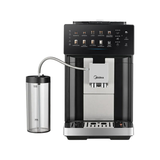 Cafeteira Mídia Maquina Espresso Automática 8 bebidas Reservatório de leite 7 níveis de moagem Série Pro CFA15P