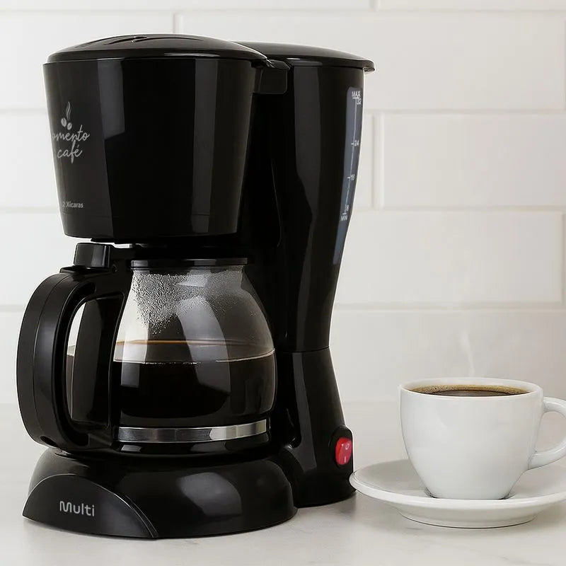Cafeteira Elétrica 32 Xícaras Filtro Reutilizável e Colher Dosadora 127v Multi - GO037