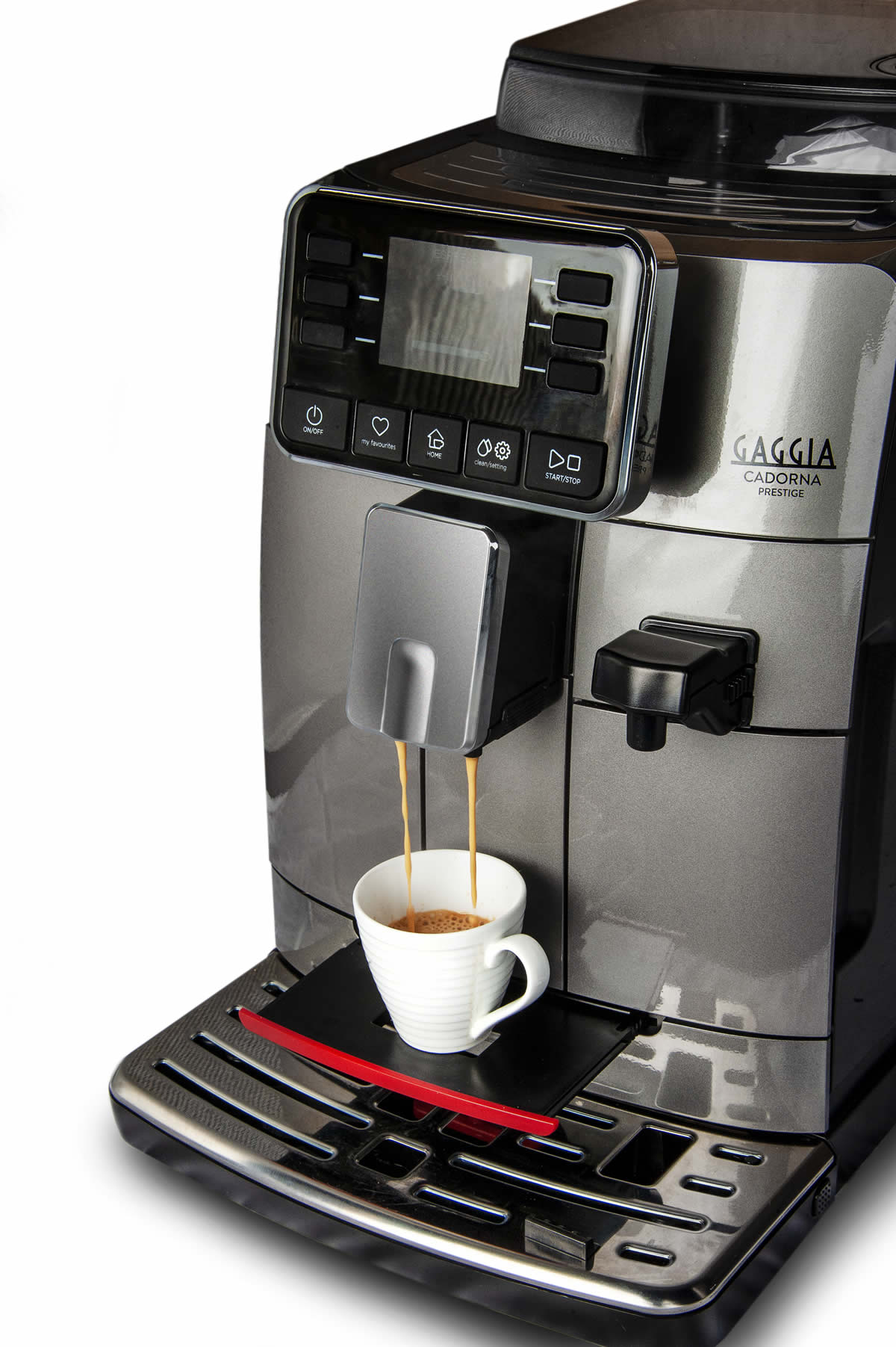 Maquina Gaggia Cafeteira Expresso Automática Cadorna Prestige com Moedor