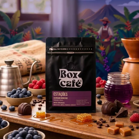 Estações Café especial 250g Box Café